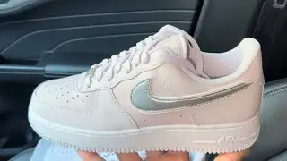 Nike Air Force 1 Venice Metallic Silver shoes