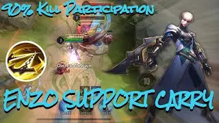 CARRYING NOOBS WITH ENZO SUPPORT?? | Enzo Guide | Beg AoV | AOV/Arena of Valor/ROV/Li&ecirc;n Qu&acirc;n Mobile