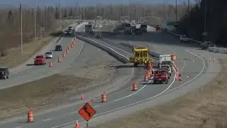 Major Knik River bridge project begins with traffic diversions
