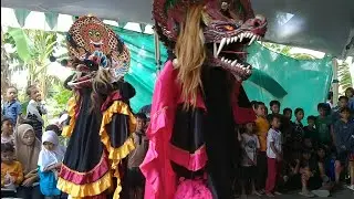 Serru..! Aksi Barongan Devil Dan Bujang Ganong Dewa Dewi  | Hidayah Demak