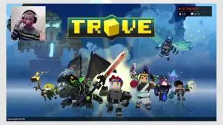 TROVE ONLNE PS4 #1 ПЕРВЫЙ ВЗГЛЯД  ПРЯМОЙ ЭФИР LIVE STREAM HD #TROVE