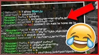 LE TCHAT S'ENJAILLE SUR MON SERVEUR, ILS SONT FOUS ! MINOZIA !