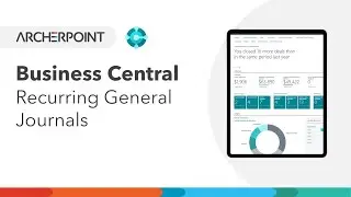 Recurring General Journals in Dynamics 365 Business Central