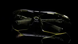 NoCry Safety Glasses with Blue Light Blocking &ldquo;Floating&rdquo; Yellow Lenses