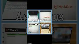 Antivirus issues #hp #hppavilion #totalav #mcafee