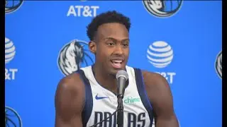Olivier Maxence-Prosper Full Interview Dallas Mavericks Media Day 2024