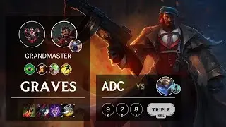 Graves ADC vs Ezreal - BR Grandmaster Patch 10.12