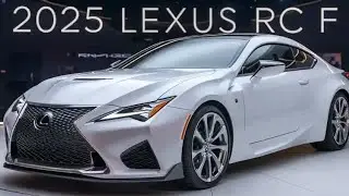 2025 Lexus RC F Review &ndash; The Last V8 Coupe Standing?
