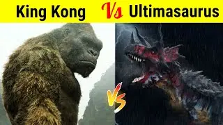 King Kong vs Ultimasaurus | कौन जीतेगा इस Monster और Dinosaur की लड़ाई में