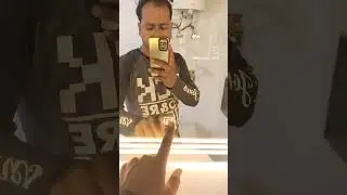 light sensor mirror washroom