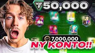 Okei, s&aring; jeg har LAGD en NY KONTO...