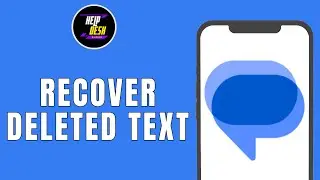 HOW TO RECOVER DELETED TEXT MESSAGE