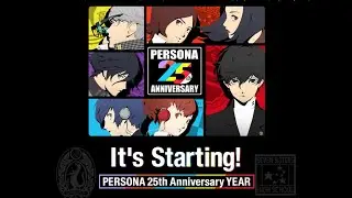 PERSONA 25 ANNIVERSERY WEBSITE LAUNCHED !
