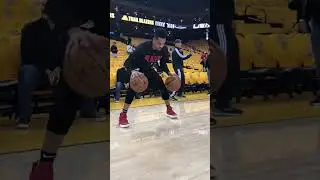 CJ&rsquo;s handles 🔥 #nba #playoffs #portland #trailblazers