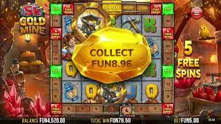 5k Gold Mine Dream Drop Slot by 4thePlayer 🚩 Gameplay & Wins 🚩NSG Team