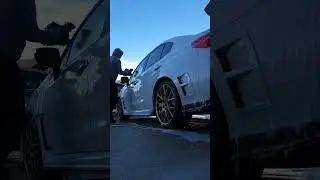 Washing my Subaru WRX STI Type RA  #subaru #typera #wrxsti