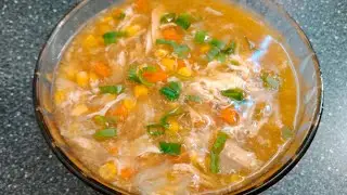 How to Make Healthy Chicken Vegetable Soup | Perfect for Weight Loss @TheCookingStation 
