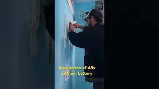 Eastman 48v Lithium battery Installation. Subscribe and share my videos