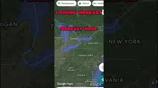 I Found MrBeast House Location On Google Earth #shorts #mrbeast #home #viral #trending  #subscribe