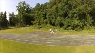 HOVERTHINGS HT-FPV w NAZA GPS interacting with people while flying FPV part #18