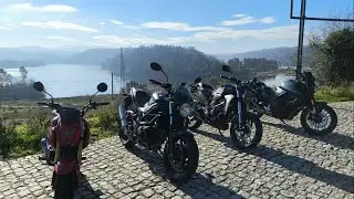 Honda CB300R e Honda MSX 125/Grom - Primeira voltinha do ano #hondagrom #moto #honda