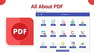 All About PDF Tutorial | How to use All About PDF software