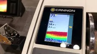 Cannon Optimum&trade; Downrigger   Sonar View