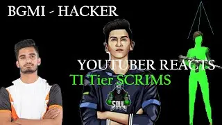 MAVI , VIPER , REGA Reacts to a hacker in T1 SCRIMS | Daljitsk on hackers  #bgmi #hacker #pubghacker
