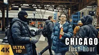 How is Chicago? Rush Hour Chicago Morning Walk January 21, 2026