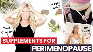 Best Supplements for Perimenopause Weight Gain, Fatigue, & Sleep Issues