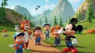 Magical Adventure Song for Kids 🌈 | Fun Animated Journey with Friends
