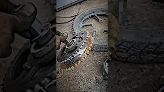 Discver bike per double chain System #subscribe #tranding