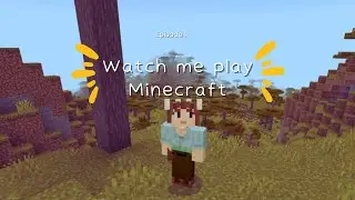 Esme plays Minecraft