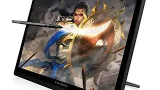Huion H610 Pro Graphic Drawing Tablet 8192 Pen Pressure Sensitivity with Carrying Bag and Glove