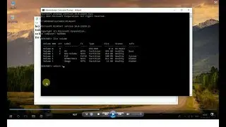 How to hide any drive in windows using command prompt
