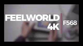 FEELWORLD F568 - Monitor podglądowy HDMI 4k - UNBOXNIG