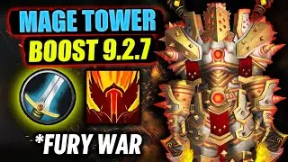 Fury Warrior Mage Tower | GUIDE BOOST PoV Buy | Shadowlands 9.2.7