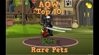 AQW Top 10 Rare Pets