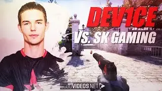 dev1ce vs. SK Gaming - ACE + 2 Knife Kills at ECS S2 Finals | CS:GO