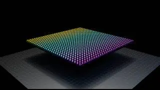 Balls of varying bounciness dropped on flat surface
