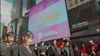 What happens if K-POP meets with Times Square New York?