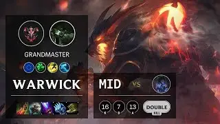 Warwick Mid vs Sylas - EUNE Grandmaster Patch 10.9