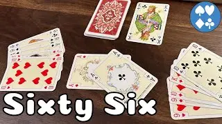 How to Play Sixty Six: The BEST Trick Taking Card Game for Two Players?