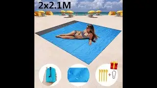 Beach Mat Camping Mats Waterproof Picnic Mat Portable Anti Sand Towel Beachs