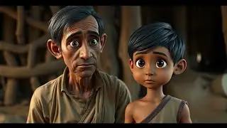 A father support emotional children poem about poverty and sacrifice moral story for kids