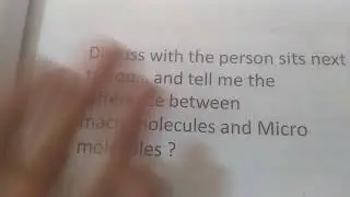 micro-molecules vs macro-molecules