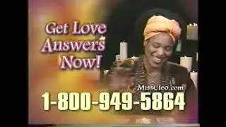 Miss Cleo Psychic Hotline Commercial 2001
