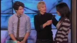 Nick Jonas on Ellen