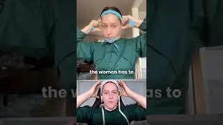 Почему женщины-амиши покрывают волосы #амиши