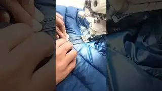Easily Cf Zipper join at quilting jacket-